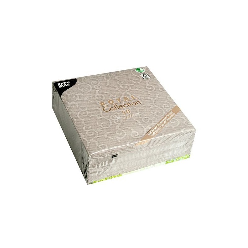 50 Royal Collection Napkins 1/4 Fold 40 cm x 40
