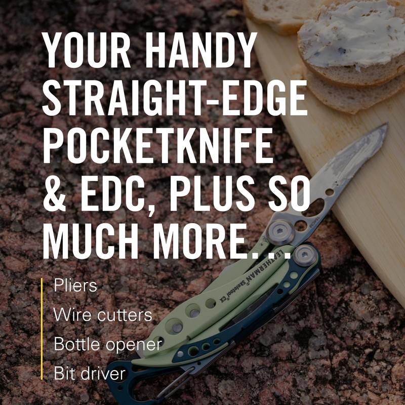 LEATHERMAN LEATHERMAN, Skeletool CX, 7-in-1 Lightweight, Minimalist Multi-Tool for Everyday