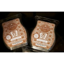 Scentsy Lot of (2) New SCENTSY Wax Bars *  BANANA NUT BREAD * New in Package