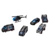 6pcs Children Alloy Car Model Kid Cute Simulated Car Helicopter