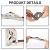 ANBOO Folding Hinge with Locking 4 Pieces, 90° Screw-On Hinge