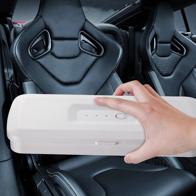 Ultraviolet Cleaning Box Dual USB Interface 360 Degree Cleaning 1200mAh