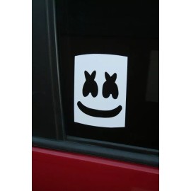 719 Designs MARSHMELLOW LOGO DJ Die-Cut Sticker, Buy 2 get 1 FREE!