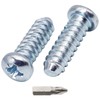 SKIR'CO (Pack of 30) Zinc Plated Euro Screws 6.2 x