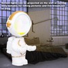 USB Astronaut Sunset Projector Atmosphere Lamp 360° Adjustable Head for