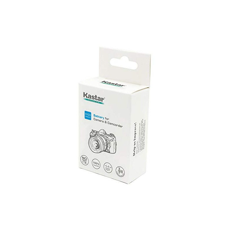 Kastar LPE8 Battery (2-Pack) Compatible with Canon LP-E8, LC-E8E, BG-E8