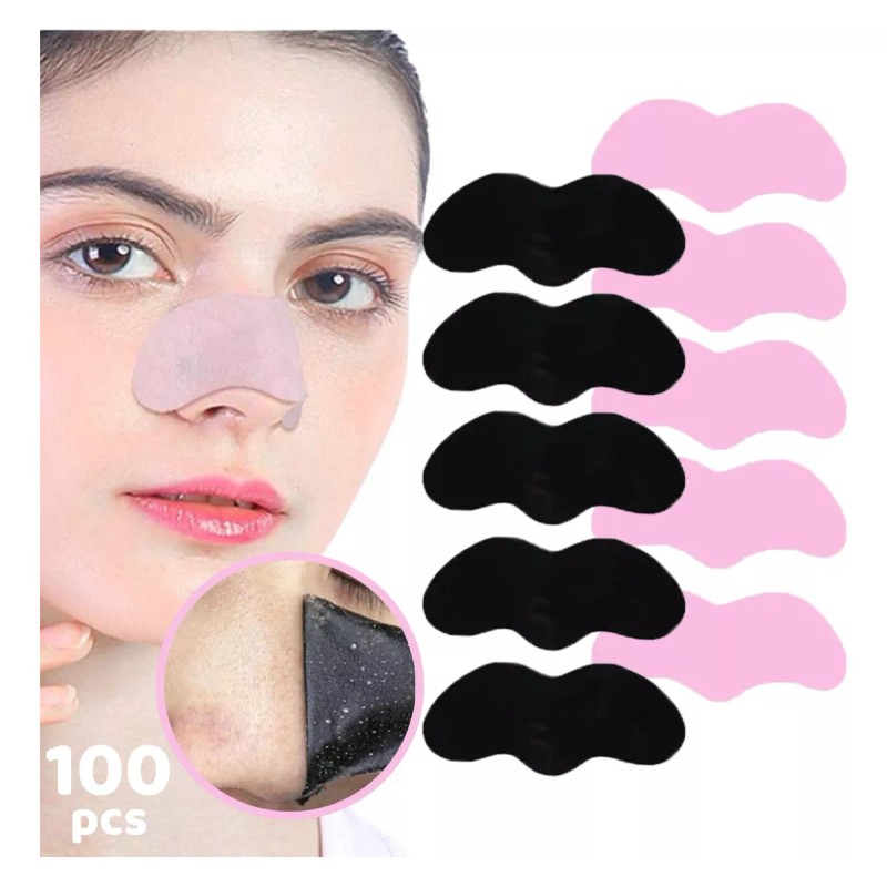 Veraly 100pcs Banda Elimina Puntos Negros Acné Espinillas Limpieza