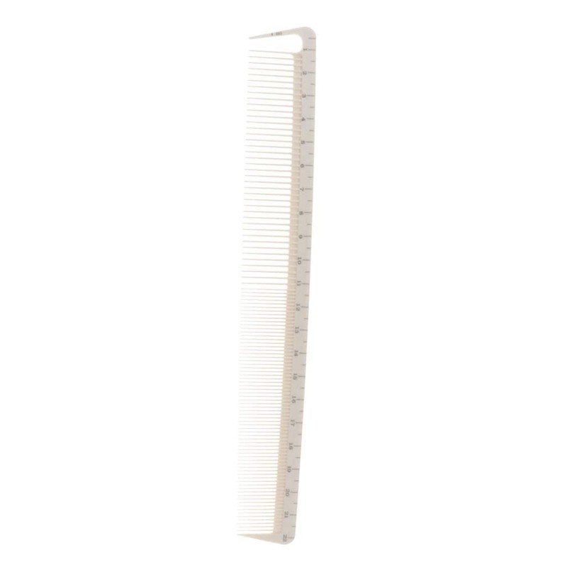zalati Hair Comb with Ruler Scale Measurements 2-in-1 Comb for