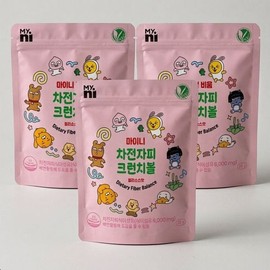 Myny Myni Bium Psyllium Husk Crunch Ball 25g 3 packs / 마이니 비움 차전자피 크런치볼 25g 3포
