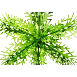 Christmas Concepts® 16” (1.3ft) Large Foil 3D Snowflake Hanging Decoration – Christmas Trimming (Mint Green)
