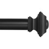 Ivilon Drapery Treatment Window Curtain Rod - Square Design 1