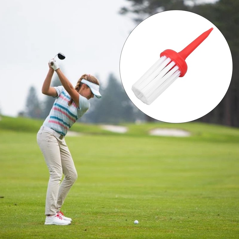 ZAICOLER Golf Tees Brush Type, Brush Golf Tees 10pcs Golf