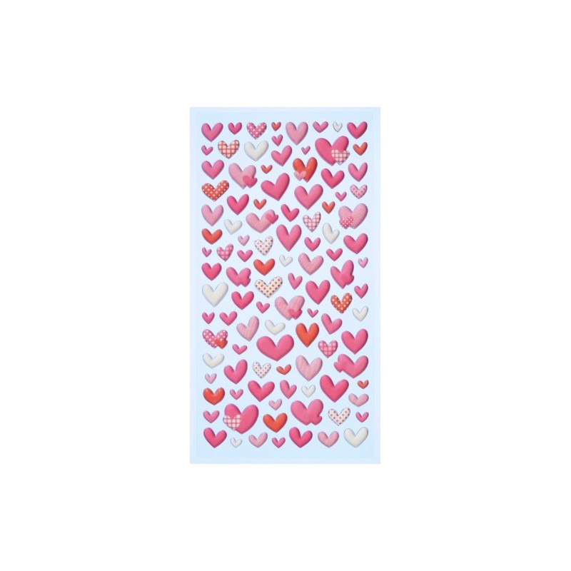Softy Stickers Hearts