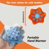 Click Gel Heat Packs, Snap Click Hand Warmer, Large Pocket