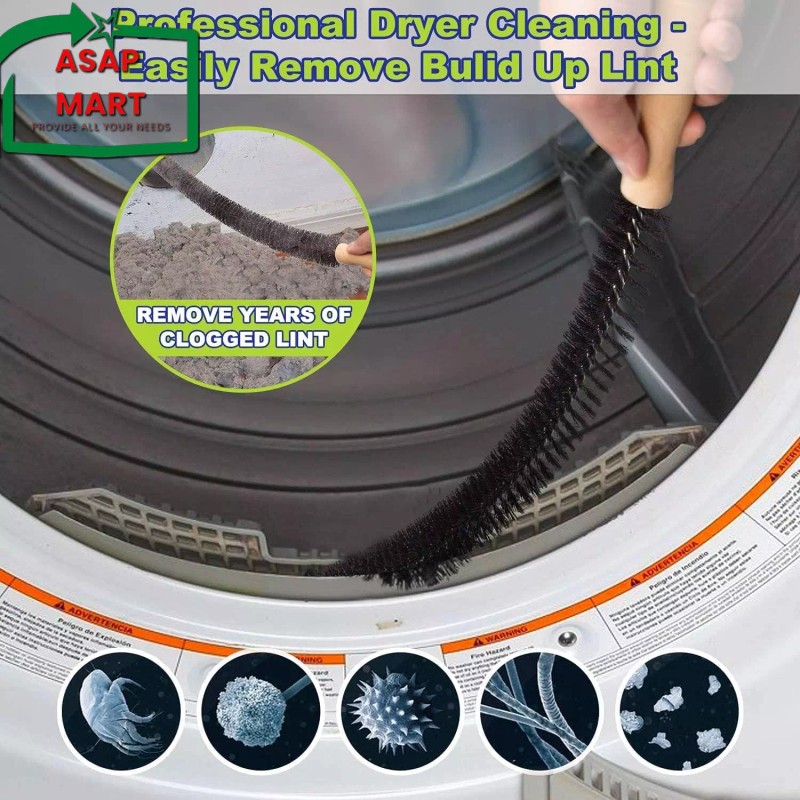 Sealegend 2 Pieces Dryer Vent Cleaner Kit and Dryer Lint