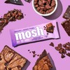 MOSH Chocolate Brownie Keto Protein Bars, High Fiber, Low Carb,