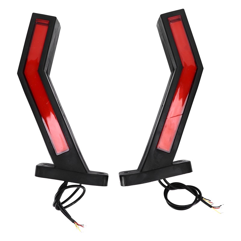 2pcs LED Side Marker Light IP67 Waterproof 12‑24V Indicator Lamp