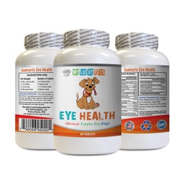 MY LUCKY PETS LLC Dog Vision Supplement - Dog Eye Health - Advanced Formula - Benefits Vision - Immune Support - Dog Vitamin and Mineral Supplement - 1 Bottle (60 Treats)