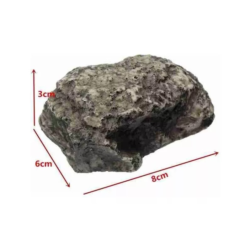 Estuchelandia Roca Oculta Llave Dinero Piedra Decorativa Escondite Jardín