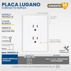 iGOTO PB105/2-B Contacto duplex aterrizados con Placa