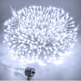 140FT Christmas Lights Indoor Outdoor Waterproof, 400 LED 8 Modes Warm Twinkling String Lights for Room Decorations, Ideal for Christmas Trees, Wedding, and Party