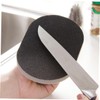IWOWHERO Kitchen Descaling Sponge Brush with Handle Nano Diamond Emery