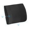 NOVA Medical Products Lumbar Back Cushion, Contoured Back Support Pillow