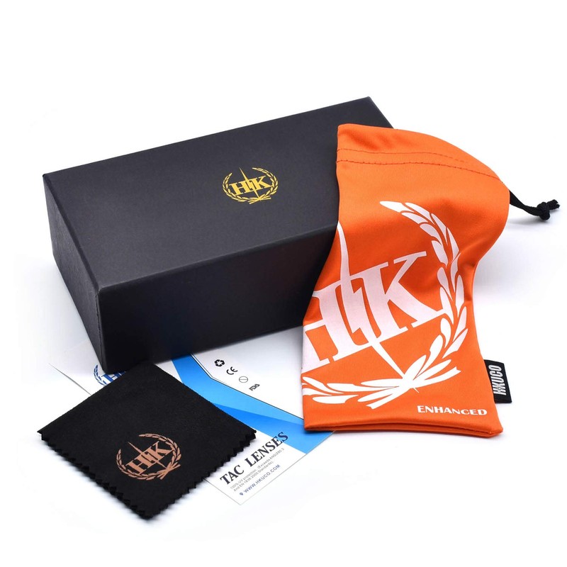 HKUCO Plus Replacement Lenses For Oakley Antix Sunglasses Red/Black Polarized