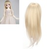 1/6 Ball Jointed Doll Wig High Elasticity High Temperature Silk