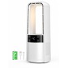 Desk Fan Bladeless, 120° Oscillating Fan Rechargeable, Quiet Fan with