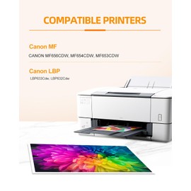 Onorigi 067 Toner Cartridges Set Compatible with Canon 067 067H Toner cartridges MF656Cdw MF654Cdw for Canon imageCLASS MF656Cdw MF654Cdw Toner cartridges MF653Cdw LBP633Cdw LBP632Cdw (067, 4 Pack)