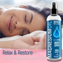 Pure Magnesium Oil Spray - 100% Natural Magnesium Spray - Sourced from The Sea