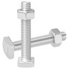 8 PCS Stainless Steel Square Head Bolts Screws (M6*35mm)