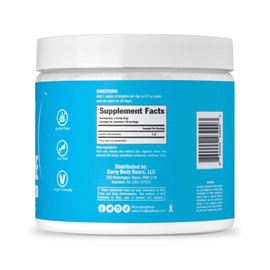Curvy Body Bears Curvy Body Creatine Monohydrate Powder | Workout Support | Vegan | Kosher | Blue Raspberry Flavor 180 Grams (30 Servings)