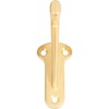 Stone Harbor Hardware Heavy-Duty Handrail Bracket, Satin Brass