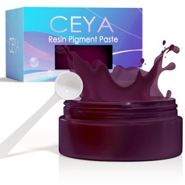 Ceya Neon Purple Resin Pigment Paste, 3.5oz/ 100g Epoxy Dye Pigment Opaque Epoxy Resin Tint Higher Concentrated Colorant