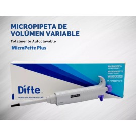 Difte Micropipeta Volumen Variable Autoclavable 1000-5000µl