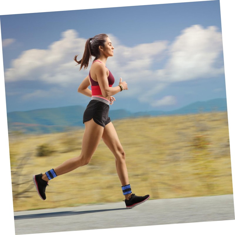 Generic 2pcs Adjustable Fitness Ankle Weights Wrist Weights Sandbag for