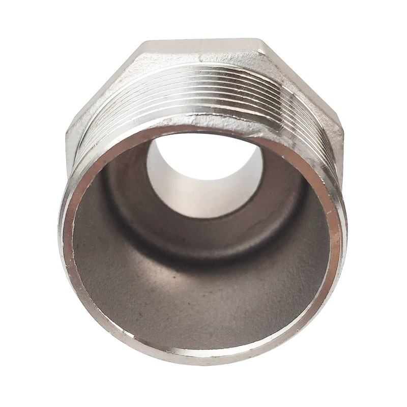 LOZOME 1-1/4" x 3/4" Male Hex Nipple Threaded Reducer Connector