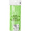 Lime Green Large Cellophane Bags (27cm x 12cm) 30 Count
