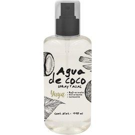 Yuya - Agua de Coco hidratante enriquecido con aloe vera y ginseng, 110 ml