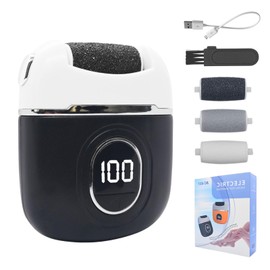 Electric Foot Callus Removers Rechargeable,Pedicure Tools for feet,Electronic Foot File Pedicure Kits,Adjustable Speed Foot Scrubber,Electric Foot Callus Remover Compact（Upgraded High-Power Motor）