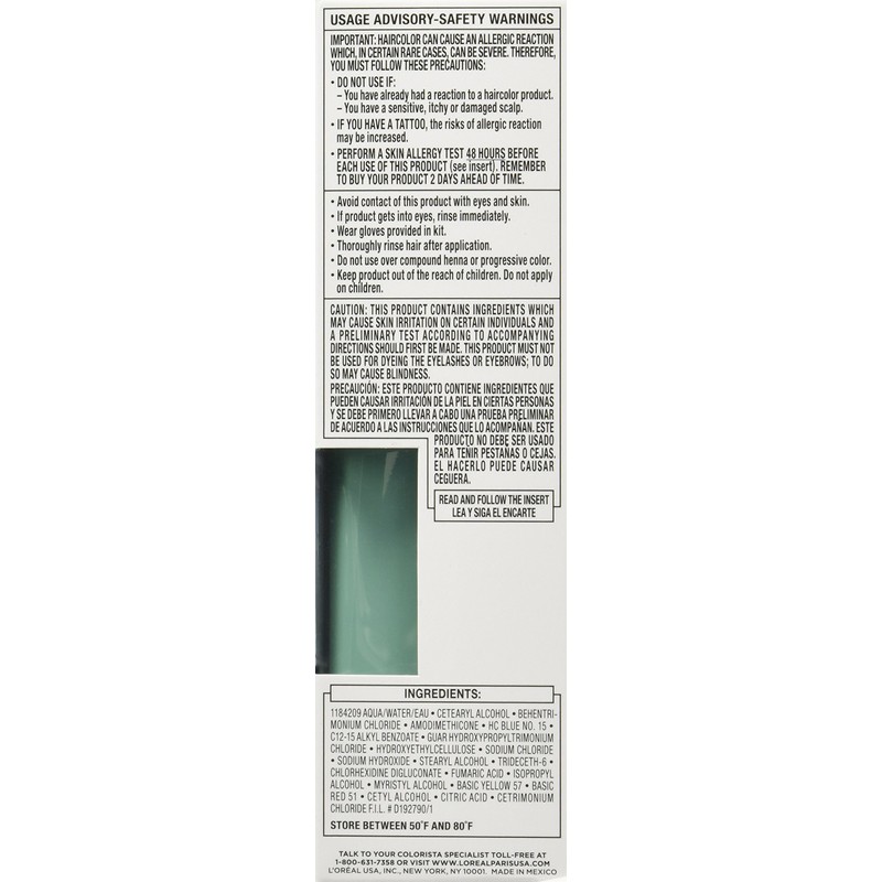 L'Oréal Paris Colorista, Aqua