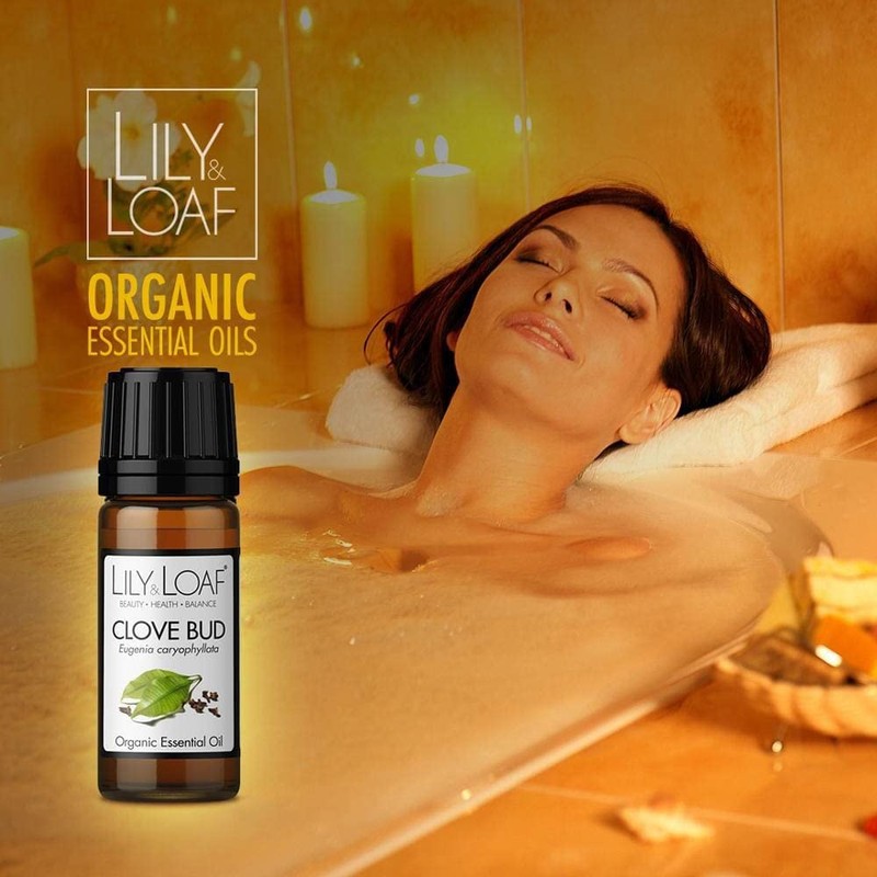 Lily & Loaf Clove Bud Organic Essential Oil (Eugenia caryophyllata)