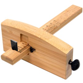 KAKURI Wood Marking Gauge Woodworking Tool 4.75" / 120mm, Japanese Wood Scribe Tool KEBIKI Carpentry Wood Scriber, Made in JAPAN