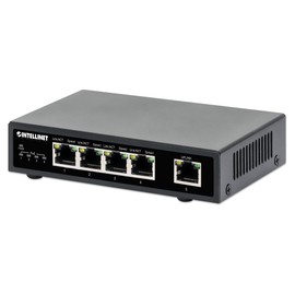 Intellinet 561839 Ethernet Switch Gigabit Poe+ 5 Ports Black