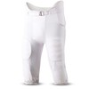 WEARCOG Deluxe Integrated Football Pants | White Adult 7 Padded