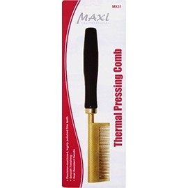 Maxi Hair Tool Pressing Comb Brass (Pack of 1)