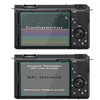 Mr.Shield Screen Protector compatible with Sony Alpha ZV-E10 II /