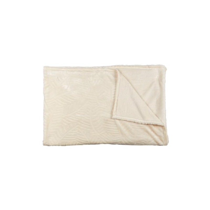 HOME DECO FACTORY Cuddly Blanket Cream Beige XXL – High-Quality